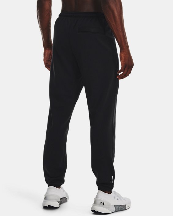 Men's UA RUSH™ Fleece Pants in Black image number 1